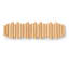 Picket 8-Hook Wall-Mounted Wooden Coat Rack with Adjustable Flip-Down Hooks-119418688