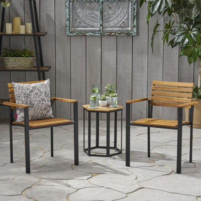 Backyard Chair - Wood, + Black, Stable And Fashionable Outdoor Chairs Minimalist Look For Patio