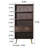 Modern Standard Solid Wood Bookcase