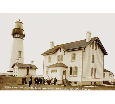 Phare de cape foulweather-reproduction de photo