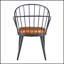 Élégante chaise d'appoint rembourrée avec rembourrage confortable, parfaite pour la salle à manger et rehaussant l'expérience du repas