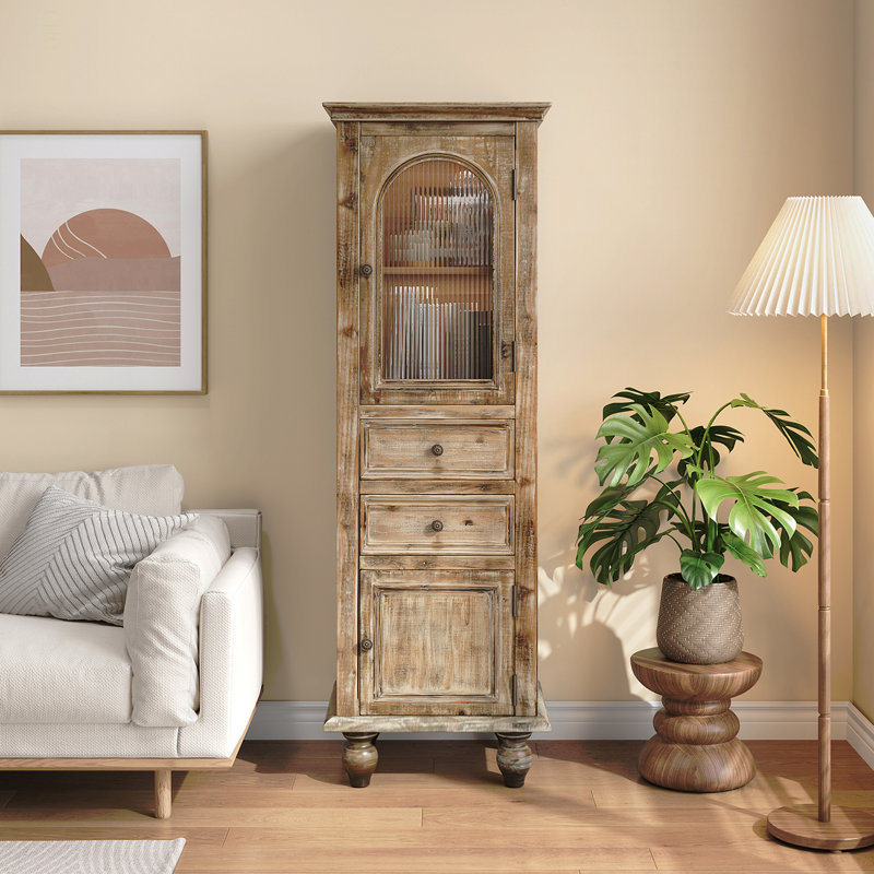 Armoire de rangement Farmhouse, Rustic