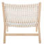 Chaise d'appoint en cuir Denman-858197321