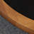 Eloni Round Fabric Upholstered Solid Wood Ottoman-333302364