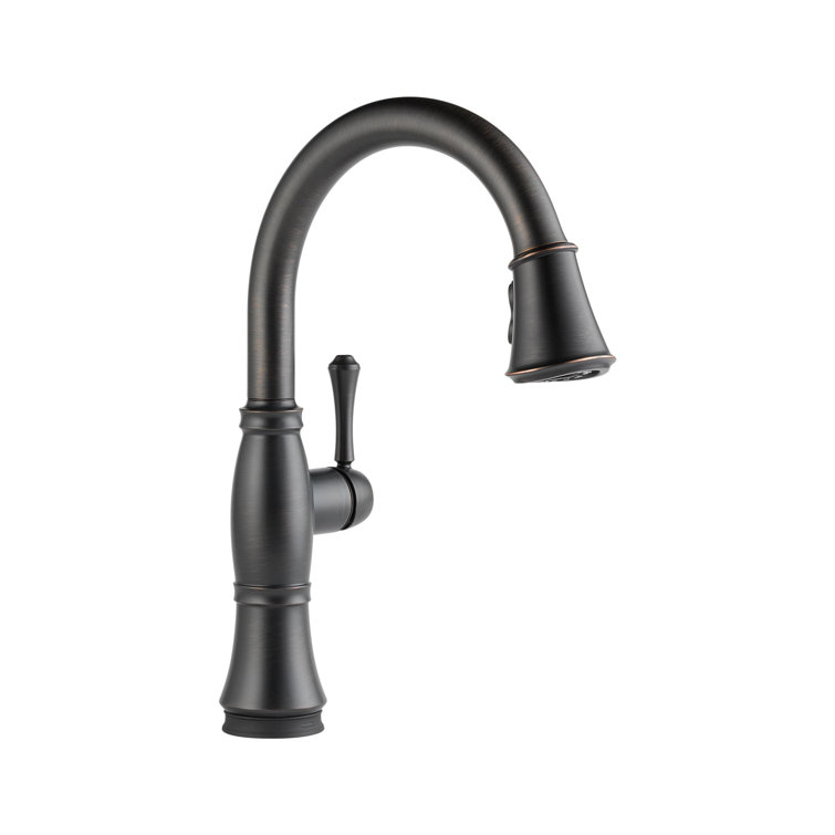 Cassidy™ Pull Down Touch Single Handle Kitchen Faucet with Side Spray