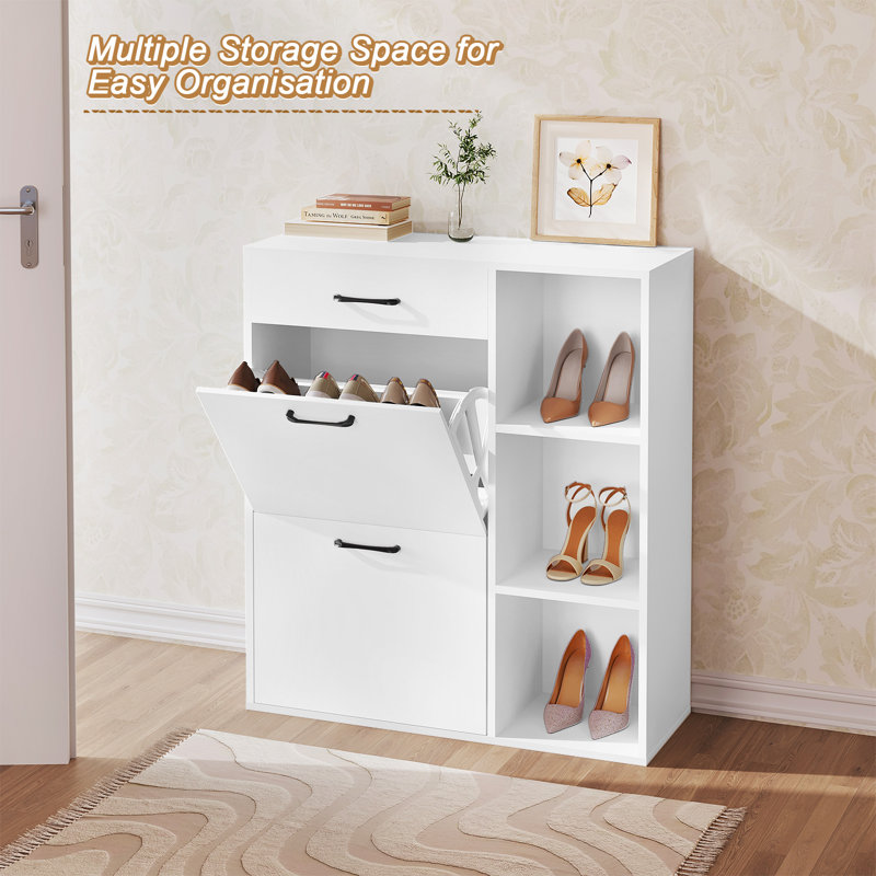 12 Pair Shoe Storage Cabinet