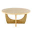 Table basse ronde en bois 36 po-1729637244