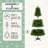 6FT Hinged Unlit Artificial Christmas Tree