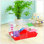 18.5 Inch Multi-Level Hamster Cage With Exercise Wheel, Water Bottle, Dish, And Cozy House For Small Pets