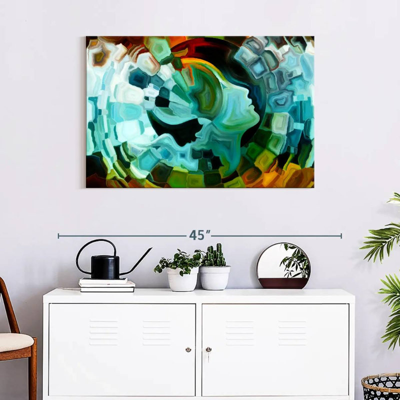 Leisha Creative Mind, 24" H x 36" W