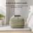 Maryann 16" Green Upholstered Pouf Ottoman-117301718