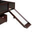 Lit mezzanine simple en bois avec deux boîtes de rangement-124917681