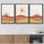 Black Floater Framed Canvas selected