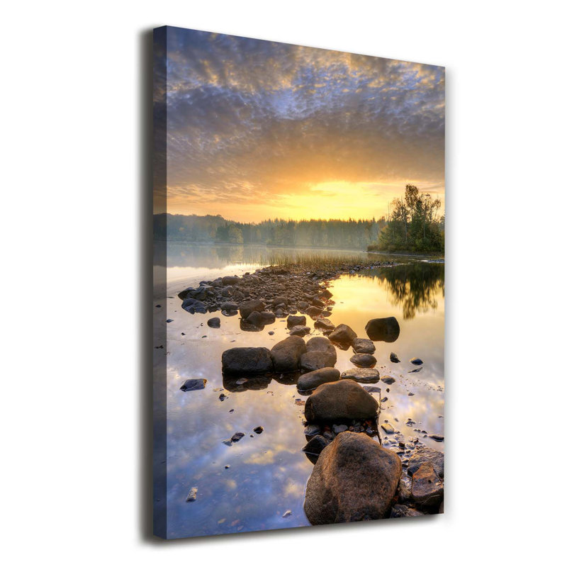 Lake - Wrapped Canvas Print