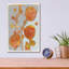 «Orange Seed Pods 3» par Maria Pietri-601184186