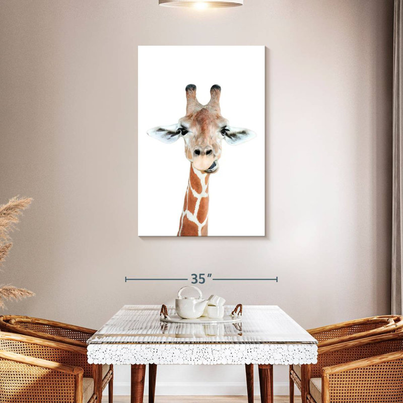 Brampt Cheeky Happy Giraffe, 45" H x 30" W
