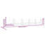Andricka 38cm H x 139.7cm W Fence Panels-2039223996