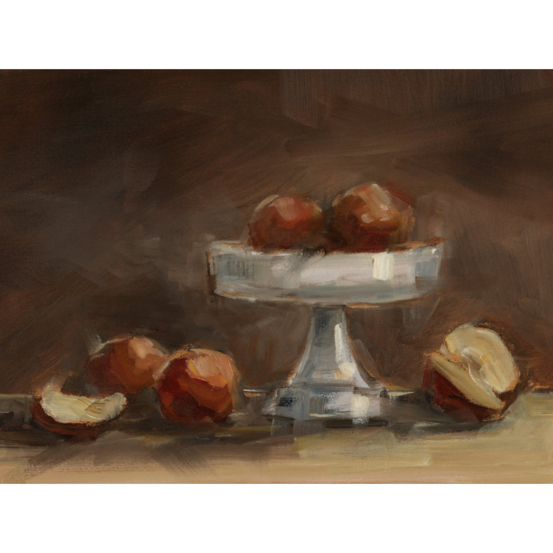 Fruit And Pottery II by Ethan Harper - Wrapped Canvas Print, 30 cm H x 46 cm W