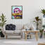 «Happy Sloth», animal sauvage audacieux - peinture-481083899-481083897