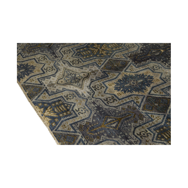 Neo Hand-Knotted CAMEL / GREY Area Rug