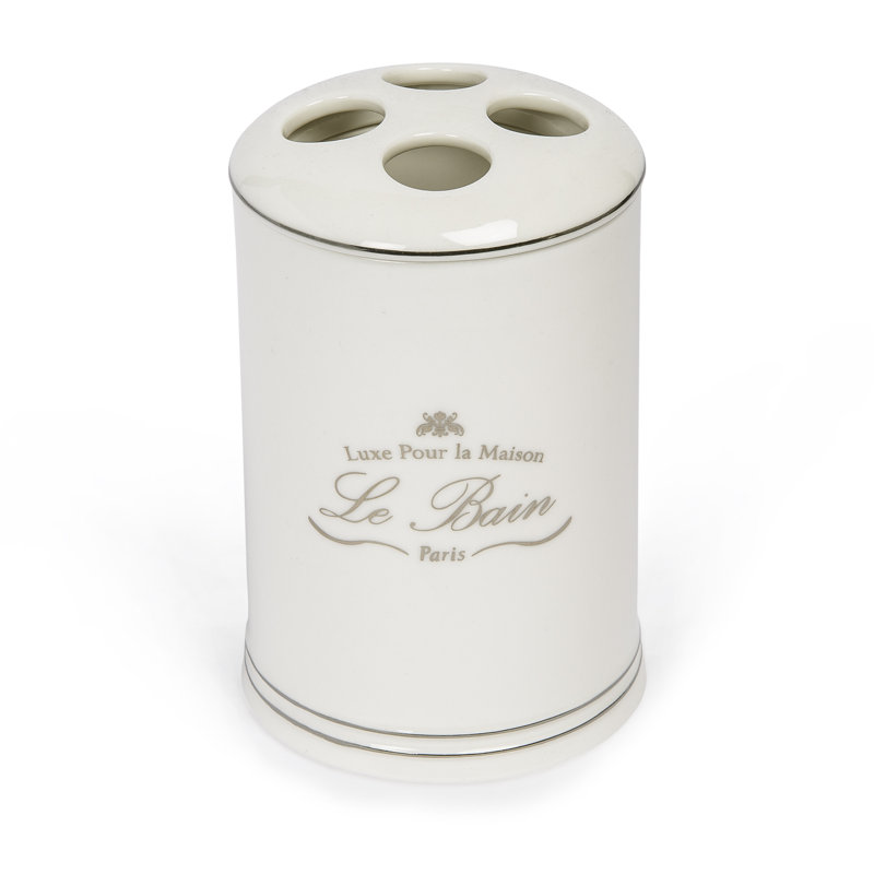 Pabst Porcelain China Toothbrush Holder