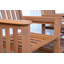 Touete Solid Wood Meranti Outdoor Bench