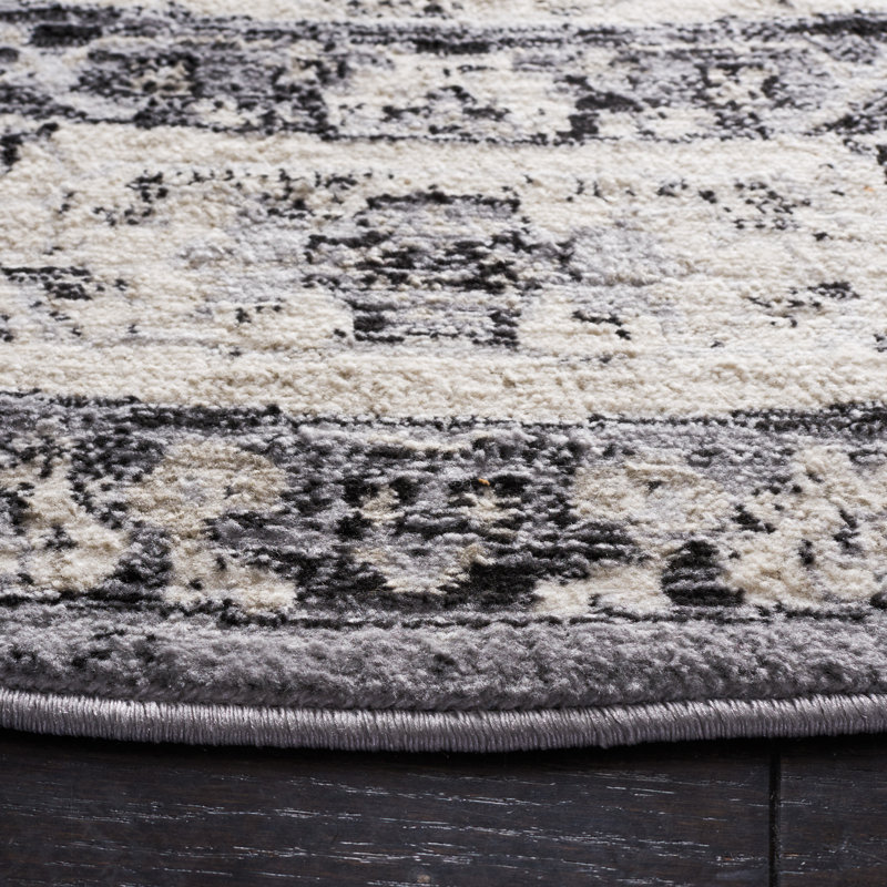 Oriental Area Rug, Round 201 cm