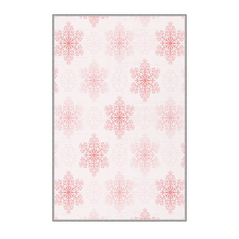 Antibacterial Woven Carpet (3D Digital Print) 4.0 x 5.9 Feet, 100% Polyester, Pile Height: 0.3 Inches | PVC Felt Dot Non-Slip Underside, Machine Washable, Perfect for Living Room & Bedroom Decor
