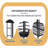 Bunk Bed Frame Queen Size Multi-Functional Square Tube Iron, Robust Metal Material Frame Resists Wear-1665473648-1665473661