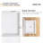 Double Threshold Shower Pan Base In White With Center Drain Assembly
