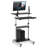Mount-It! Mobile Standing Desk and Height Adjustable Stand-Up Computer Workstation