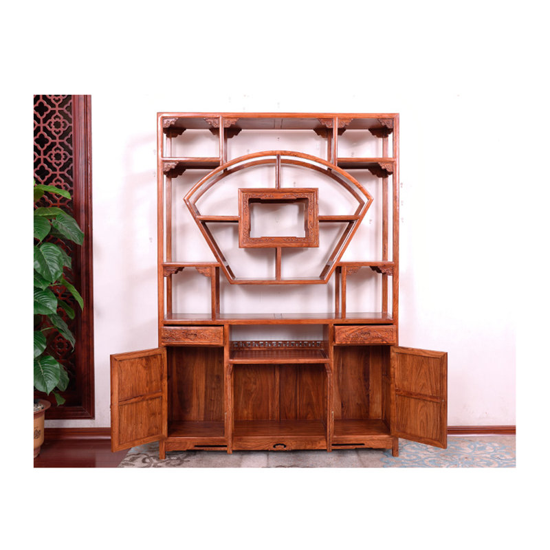 New Chinese Minimalist Style Bookcase