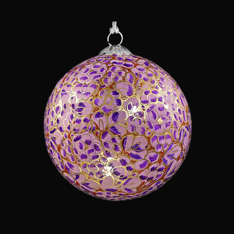 19.35cm Handmade Paper Plants & Flowers Bauble