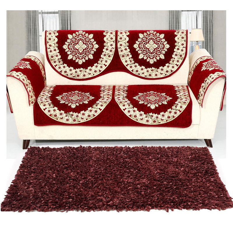 Magdalini Solid Colour Area Rug, Rectangle 150cm x 200cm