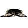 Emilia Flatweave Black/White Rug