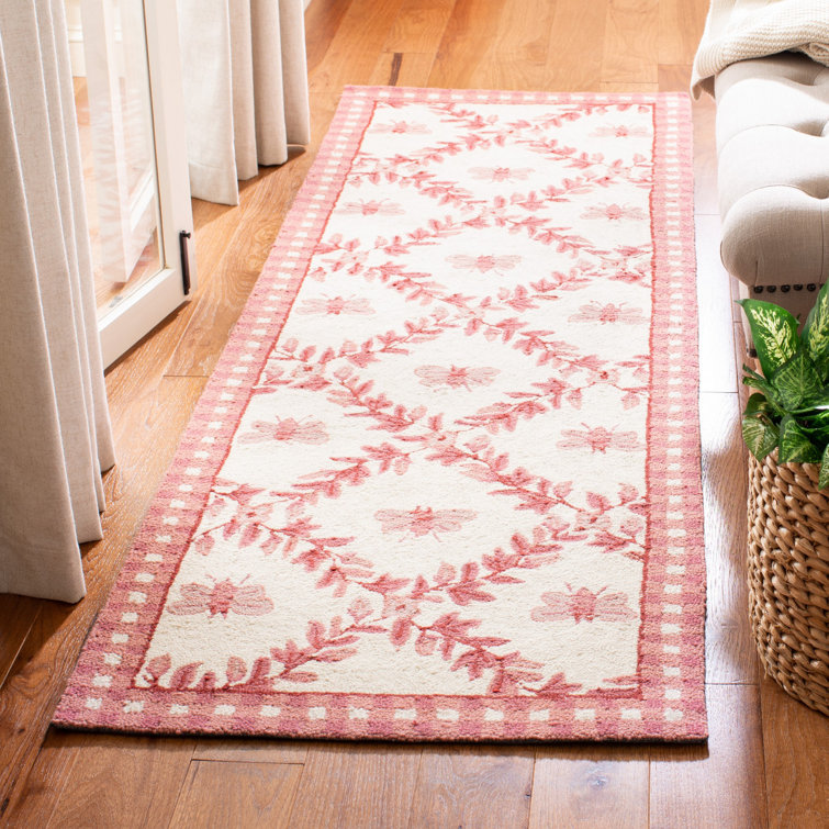 Kinchen Hand Hooked Wool Animal Print Rug