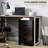 5 Drawer File Cabinet, Brown - Provides Ample Storage Space For Office And Home Needs Made From Particle Board &