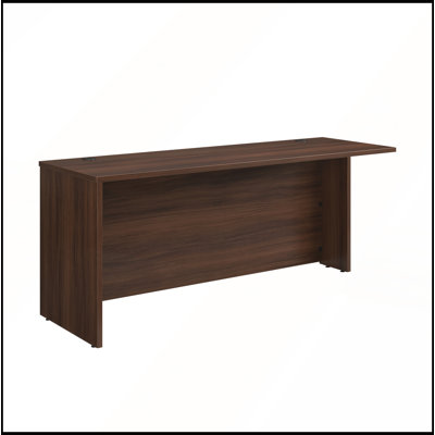 Retour de bureau polyvalent de 48 po x 24 po avec surface durable et finition moderne pour des espaces de travail personnalisables