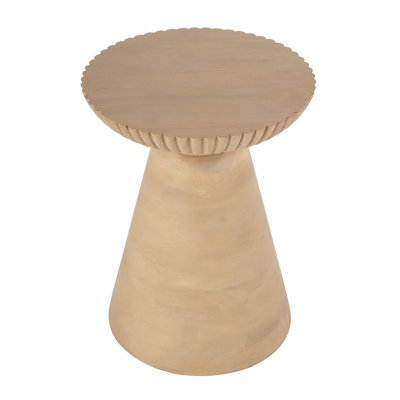 Table d'appoint ronde en bois 14 po Dreyken