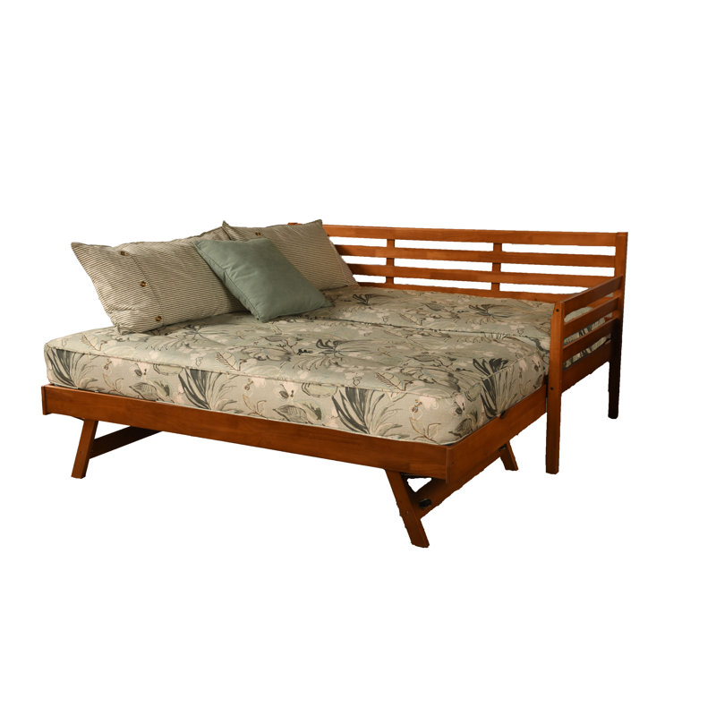 Lit de jour et lit escamotable avec matelas Alhamdi Boho, Barbade, Pluie Takara