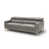 Similicuir gris foncé est en rupture de stock