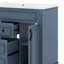 Meuble-lavabo 36 po avec lavabo supérieur, armoire de rangement moderne avec 2 portes à fermeture douce et 2 tiroirs-116830612