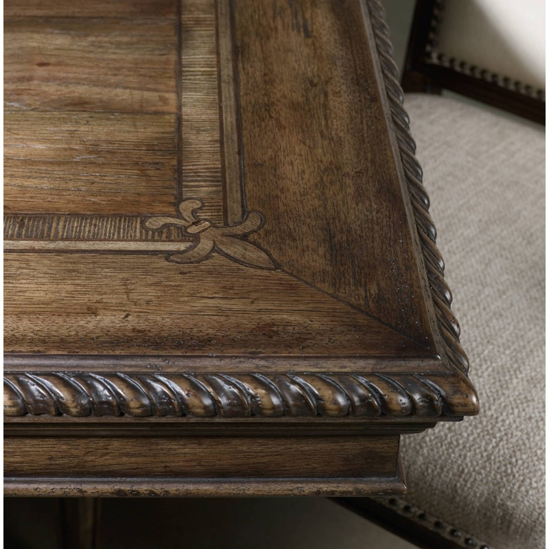 Grand Rhapsody Extendable Dining Table in Rustic Reclaimed Wood