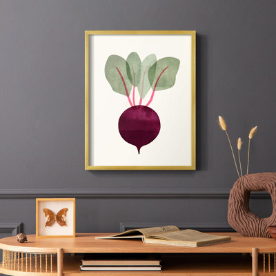 Reproduction encadrée Organic Veg IX - bois massif