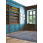 Tapis bleu denim clair 9 pi 9 po x 12 pi 7 po Krishn