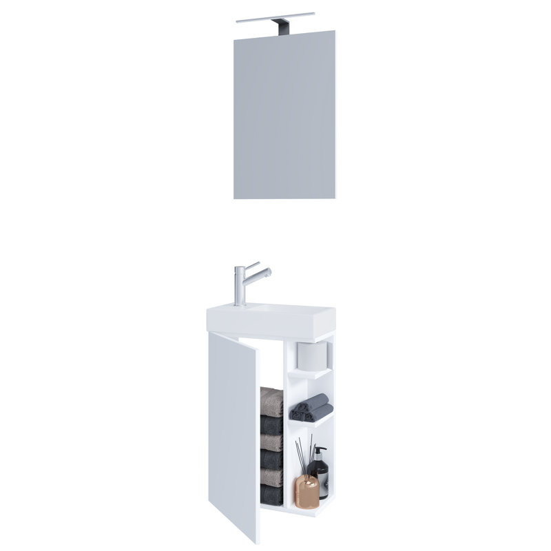 Rayvonn Bathroom Furniture Suite, White