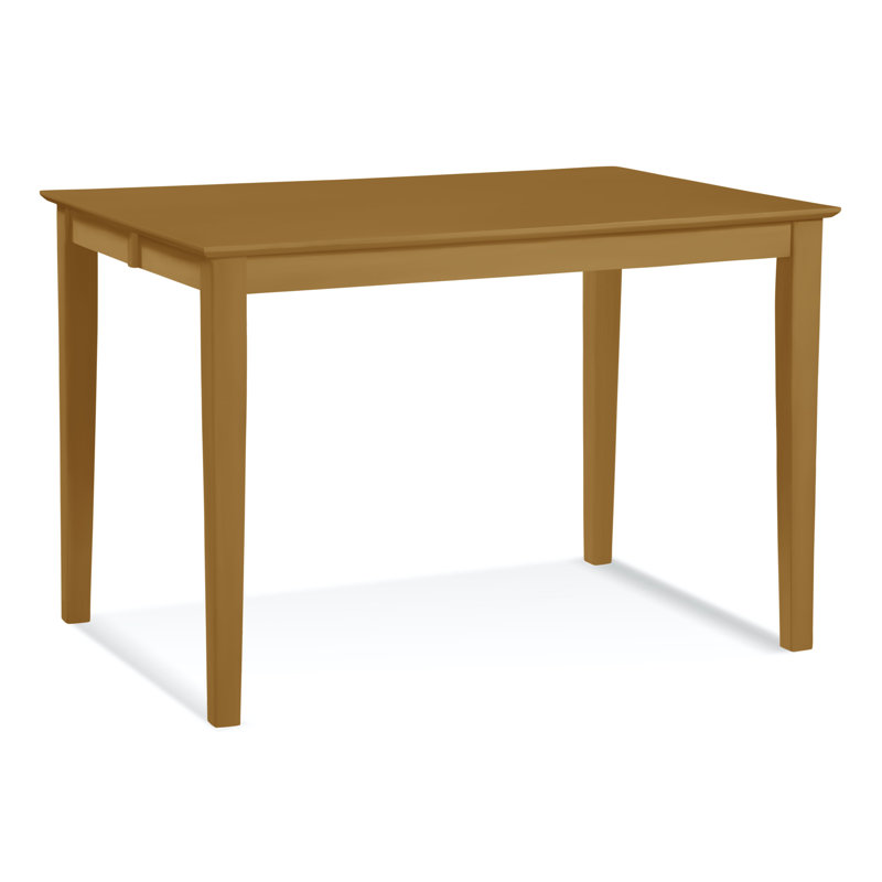 Hues Solid Wood Dining Table, Honey