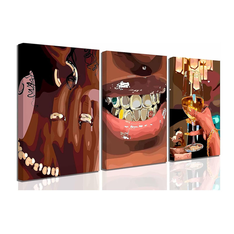 3 Piece Wrapped Canvas Print