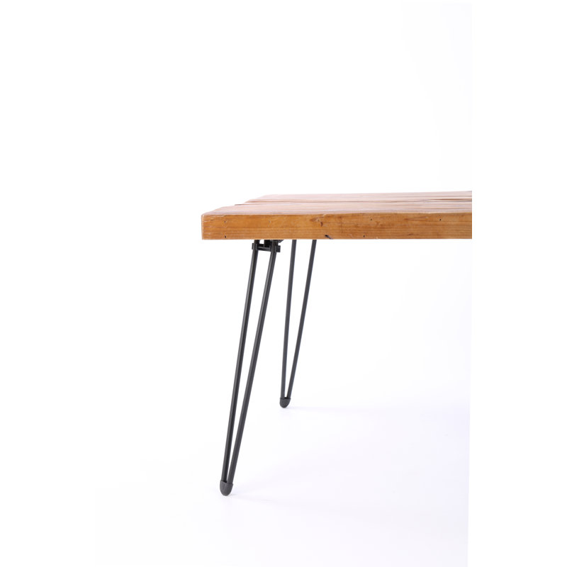 Staton Solid Wood Top Coffee Table
