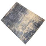 Hand-Knotted High-Quality Gray/Ivory Area Rug